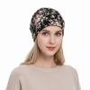 Casual Wind Cotton Hat Bandana Spring Sleep Caps Beanies Headwrap Chemotherapy Hat  Women National