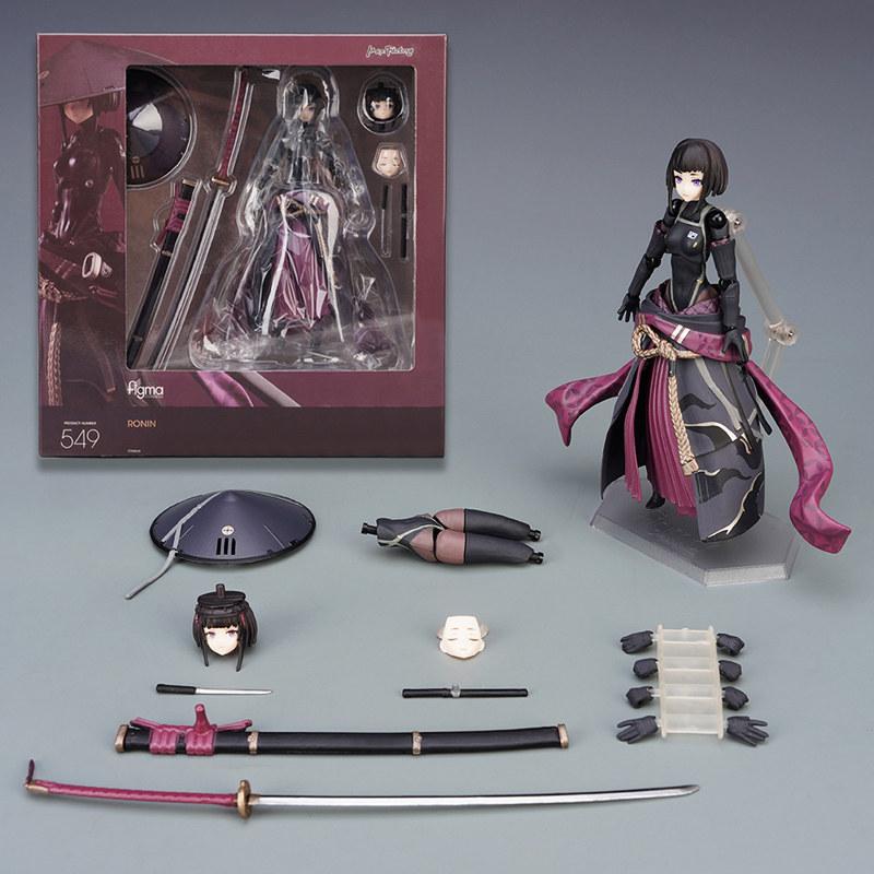 Figma 549# Ronin Wandering Samurai Mecha Musume Articulated Action Figure Female Figure Ornament Toy