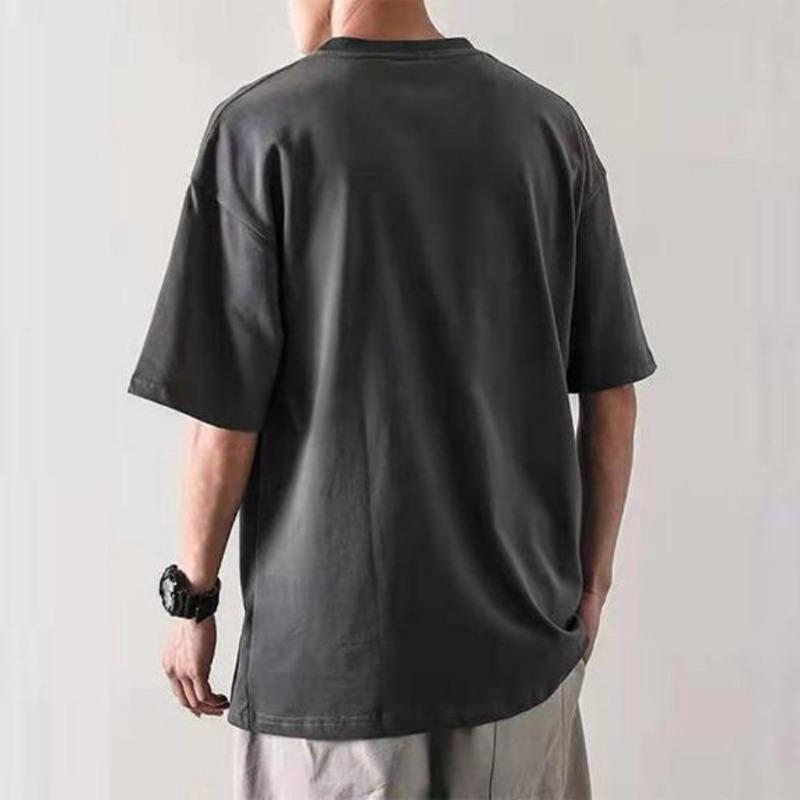2024 Tricou Hip Hop oversize Unisex Streetwear Harajuku Casual cu mânecă scurtă din bumbac Tricou largi Plus Size