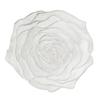 PVC Placemat Heat-Resistant Reusable Table Mat Hollow Rose Shape Insulation Pad for Dining Table Decoration
