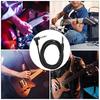 6.35mm Guitar Audio Cable Right Angle Connector Amplifier Wire 3 Meters 10in Length