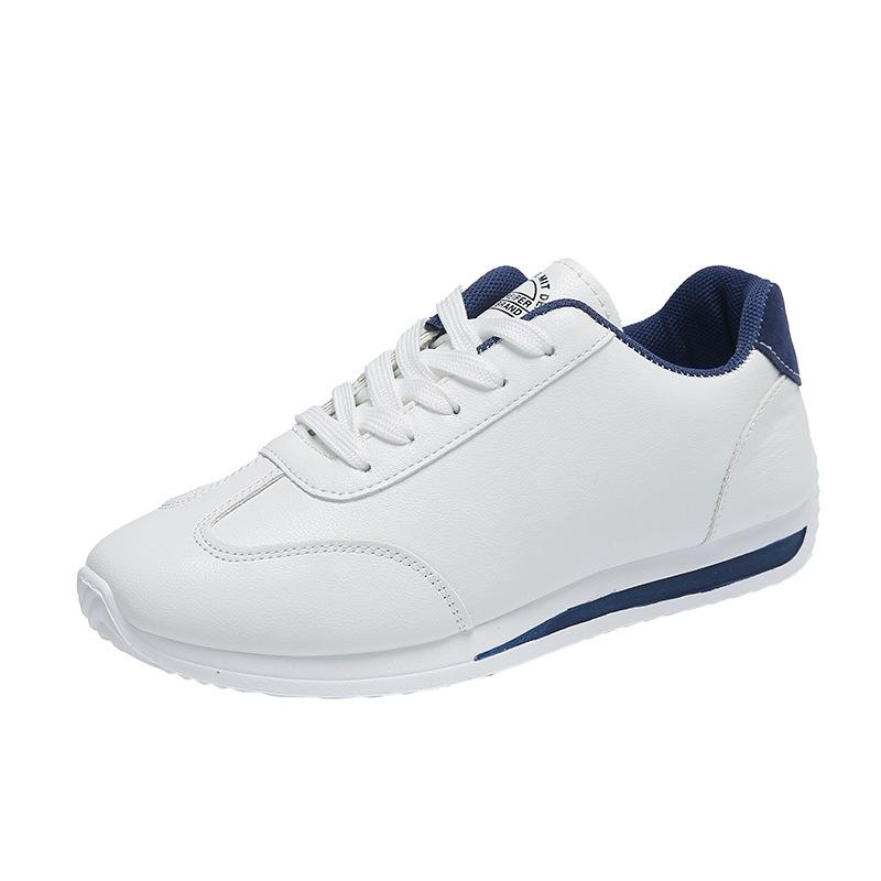 

Модели Четыре Сезона Женская Обувь Супер Мягкая Спортивная Повседневная Обувь для Скейтборда Носить Маленькие Белые Туфли 36 синий