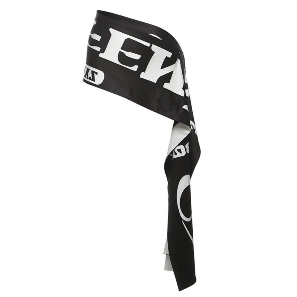 Women Waistband Jazz Dance Belt Widen Hip Scarf Trendy Hip-hop Scarf  for Street Dance