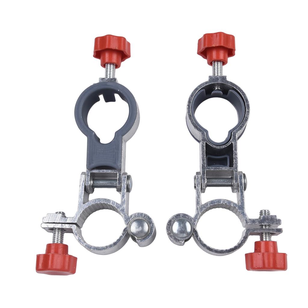 2 Pcs Umbrella Stand 25mm Hole Aluminum Alloy Adjustable