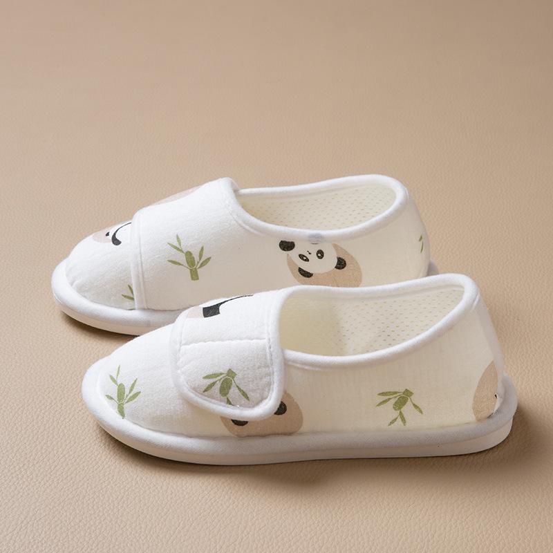 New Summer Thin Confinement Shoes Women's 2025 Indoor Home Maternity Postpartum Bag and Soft-soled Non-slip Slippers Women