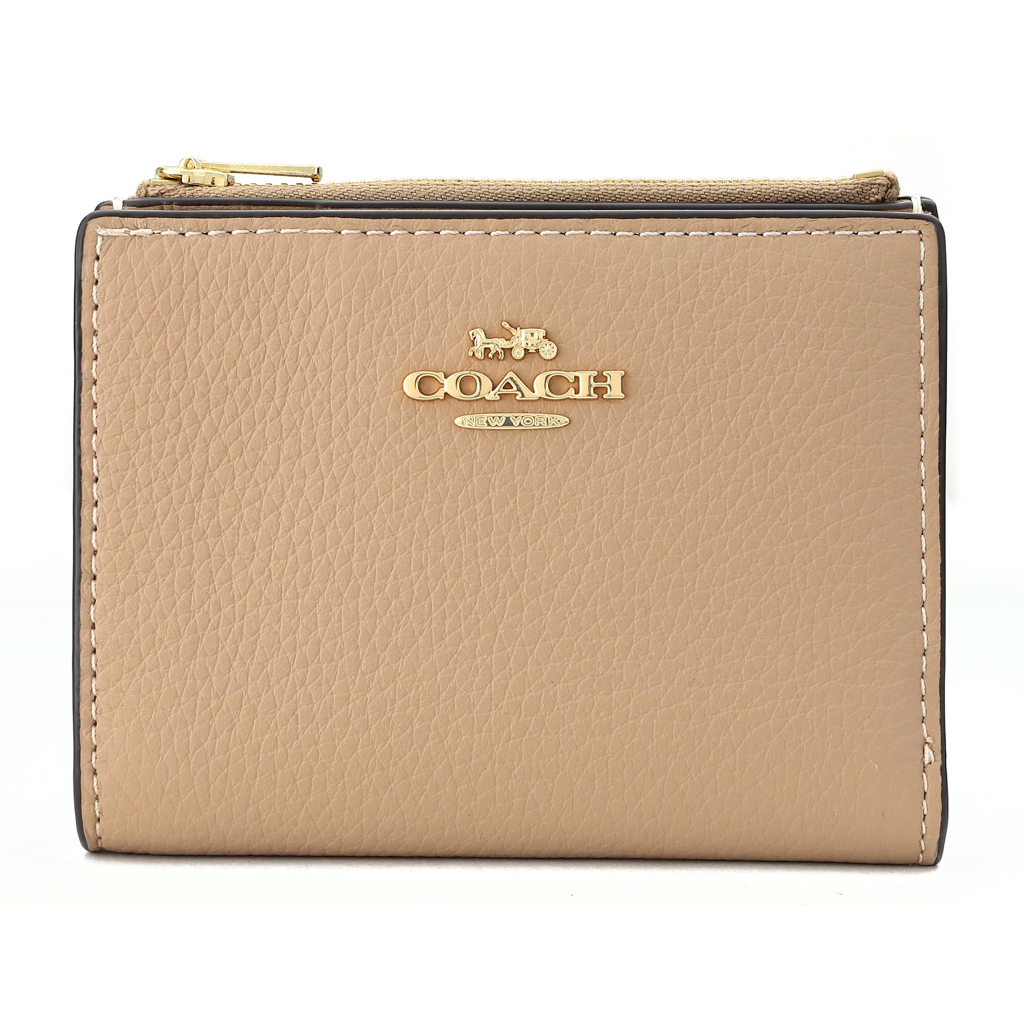 

Coach CM315 IMTAU Bifold Outlet Wallet, Beige, [Used]