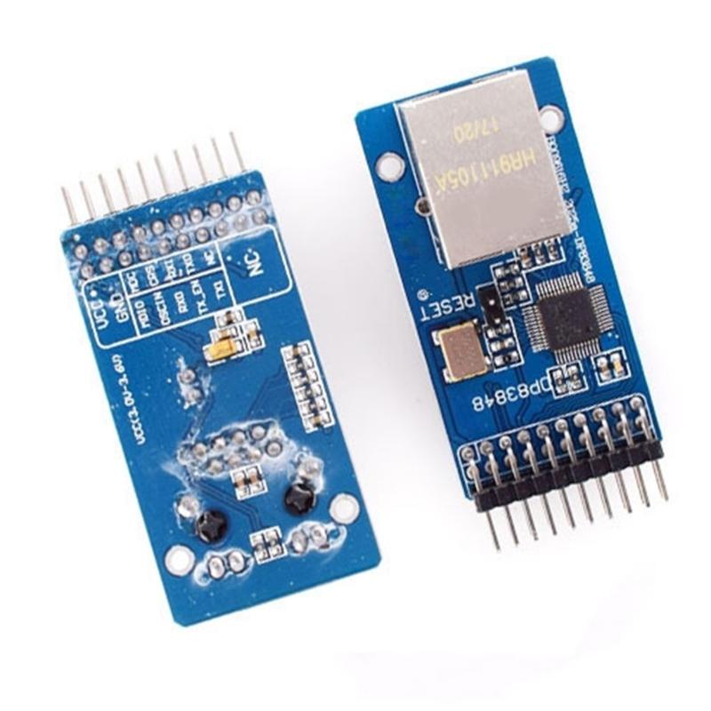 Small Low Power Consumption Ethernet Module for Systems and Industrial Applications