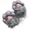 Katzenpfoten Handschuhe Plüsch Tierpfoten Handhandschuhe Cosplay Party Kostüm Handwärmer