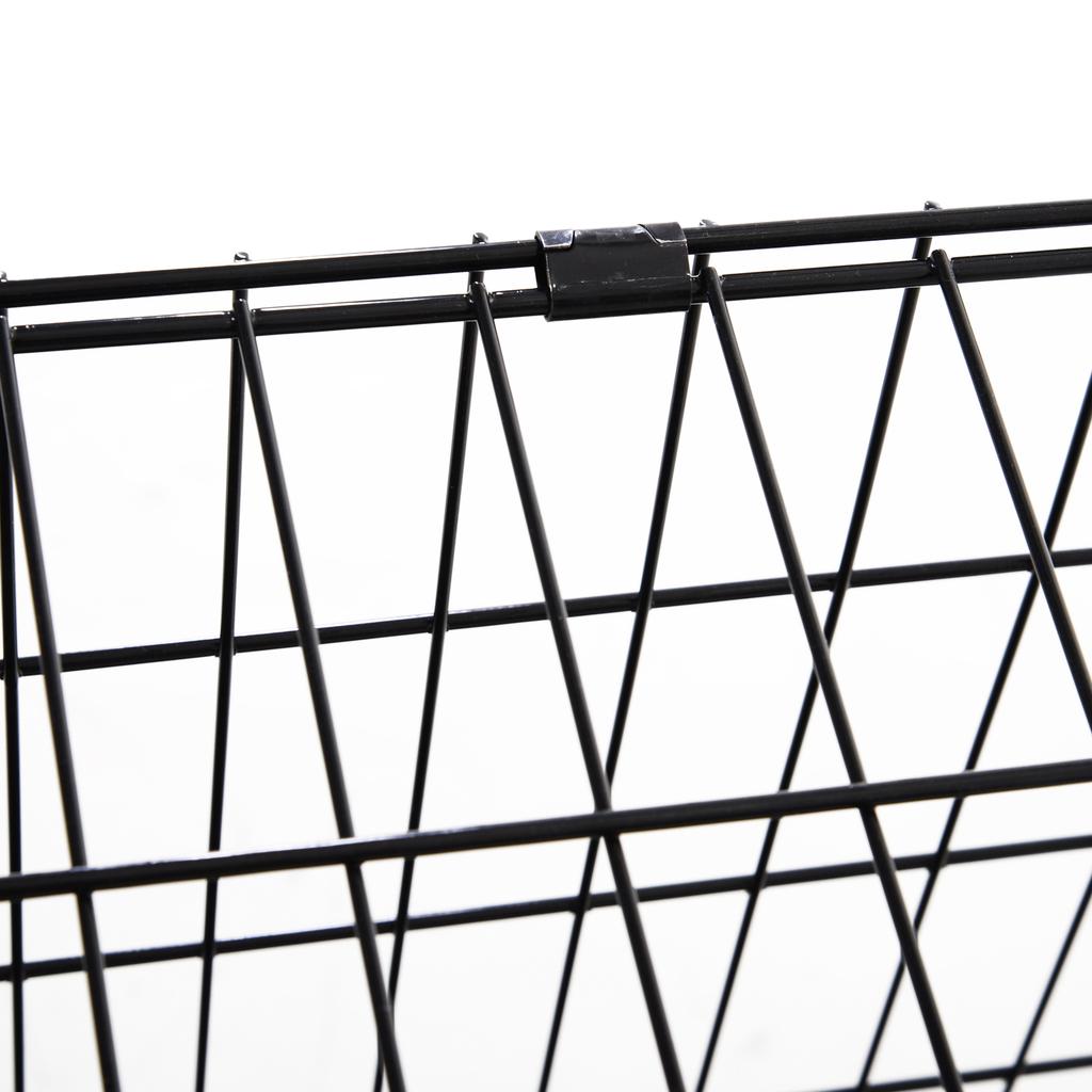 Trapeze Collapsible Dog Pet Travel Box Cage Removable Tray 93 X 58 X 65cm