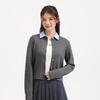 Hotwind Women's Collared Cable Knit Sweater