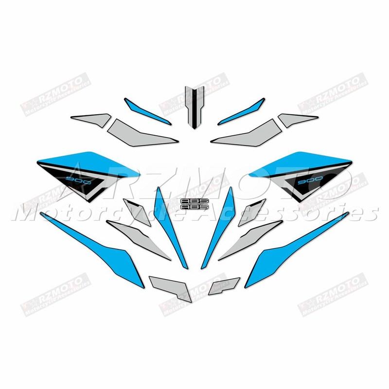 For Z900 Motorcycle Stickers Body Racing Decoration Fuel Tank Fairing Windshield Helmet Reflective Anti-Water Stickers