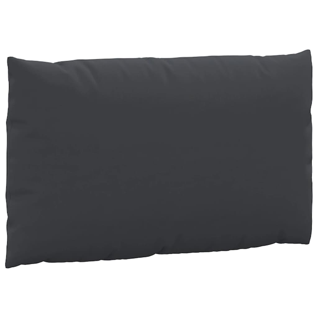 3 Piece Pallet Cushions Black Oxford Fabric