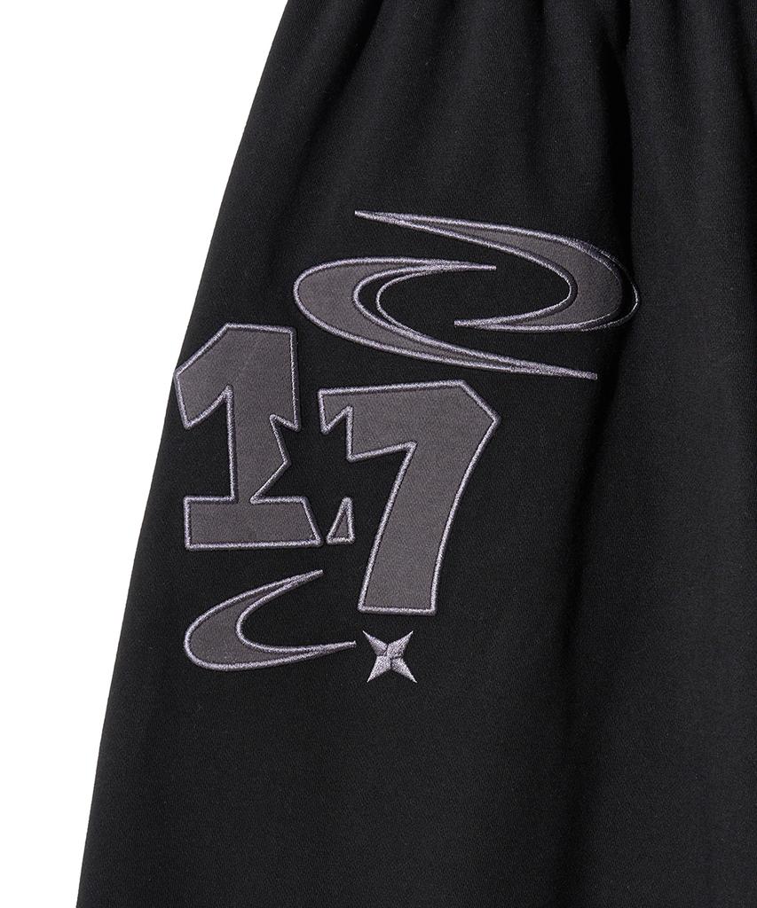 GAKKAI UNIONS Universe Star Sweat Balloon Pants Black