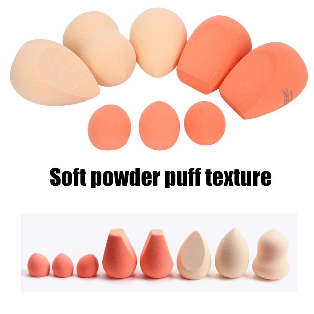 8pcs Makeup Sponge Wet Dry Dual Use Makeup Soft Powder Puff Makeup Tool