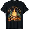 Fires Friends Fun Camping Crew Campfire Camp Summer Vacation T-Shirt(1)