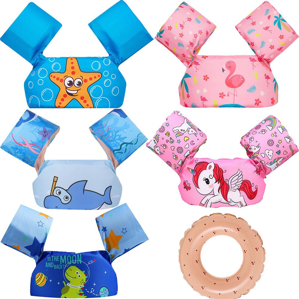 Accessoire de bouée de piscine Gilet d'apprentissage de la natation Flotteur en mousse Brassards Mieux qu'un anneau gonflable