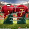Nové Fotbalové Dresy Cristiano Ronaldo Č. 7 2026/27 Speciální Fanouškovská Edice Fotbalová Košile Prodyšná Rychleschnoucí Tréninkové Tričko Dětské