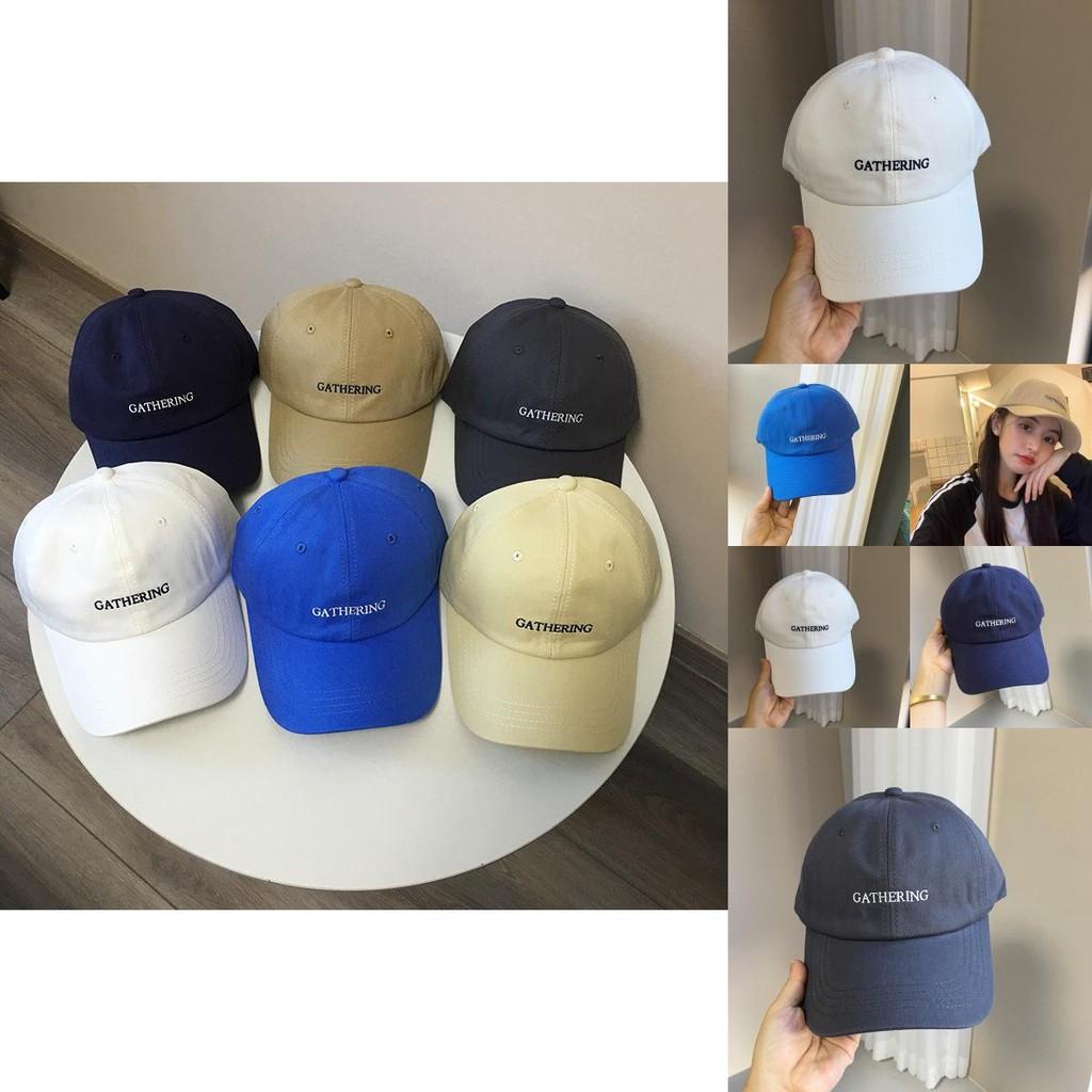 Trendy Women's And Men's Soft Top Baseball Cap With Letter Design For Sun Protection