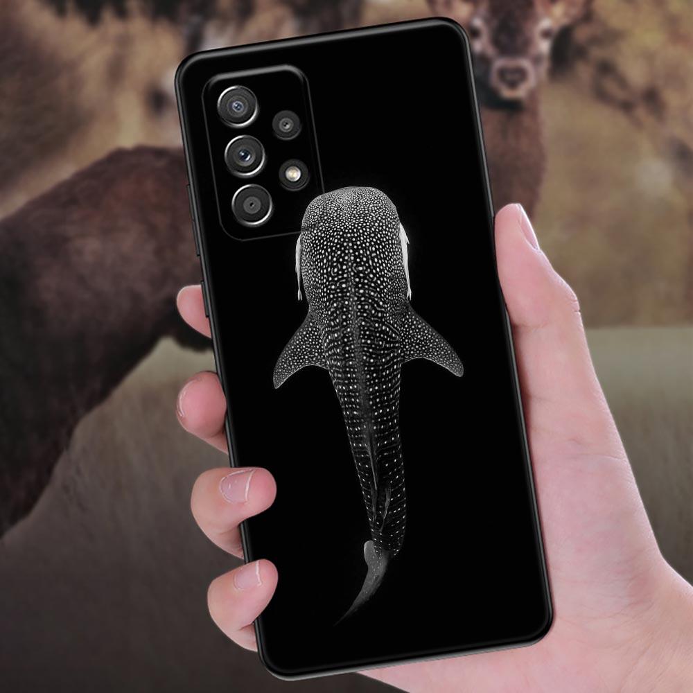 Whale Shark Ocean Phone Cover Galaxy A55 5G Case For Samsung A35 A34 A53 A54 A52 A51 A71 A73 A72 A42 A91 A31 A32 A33 Back Cases