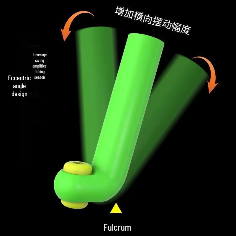 Double-Power Silicone Competition Fishing Float Seat with Double-Core Design for Winter Fishing