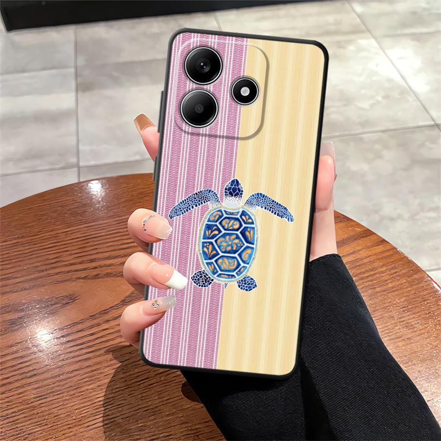 

Чехол с морскими животными для Xiaomi Redmi Note 11 13 12 Pro Plus 10 9 8 Pro 10S 9s 12S 11S Мягкая задняя крышка телефона Redmi Note 8T