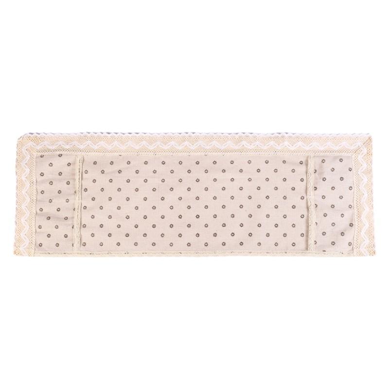 Modern Simple Microwave Oven Cover Dustproof Cotton Machine Protector Decorative Kitchen Appliance Cover 39.3x13.7inches