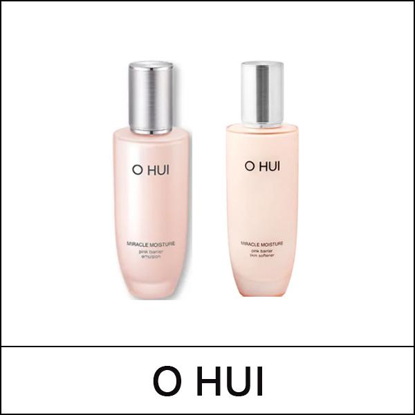 [O HUI] Ohui (sg) Miracle Moisture Pink Barrier Sample Set (Emulsion 20ml+Skin Softener 20ml) / EXP 2026.09