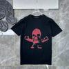 D48 2026 Summer New High Quality Cotton Round Neck Loose Large Size Men's and Women's T-shirt Couple T-shirt