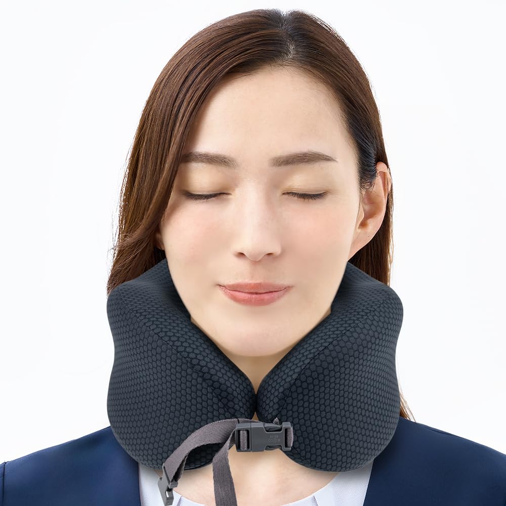 MCO Memory Foam Neck Pillow, Quick-Drying, Travel/Airplane, Red, Z0300