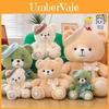 Cute Teddy Bear Plush Doll With Short Pile Fur For Holiday Gift And Collectors Item