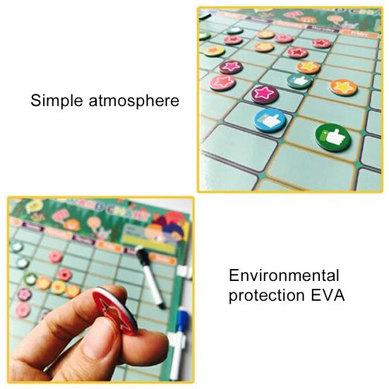 Magnetic Reward Behavior Chores Chart Board Educational Table Calendar Kids Toy