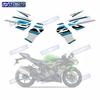 For ZX-6R ZX6R ZX 6R 636 2019 2020 2021 2022 2023 Motorcycle Full Fairing Sticker Reflective Decal Decorative Stickers Kit