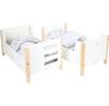 Small Foot Doll Bed Double-decker Wooden