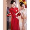Elegant Chinese Style Cheongsam Dress for Mothers