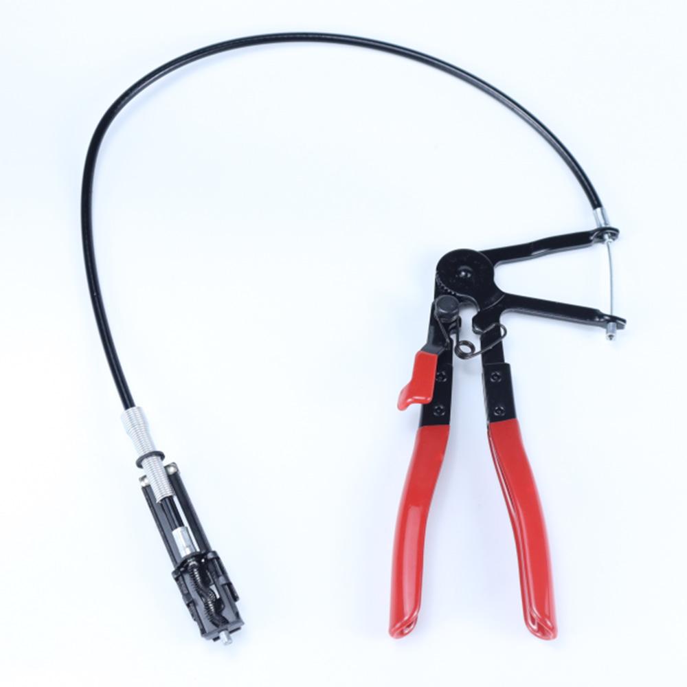 Car Protable Hose Clamp Pliers Cable Type Flex Cable Long Clamps Straight Hose Bundle Removal Auto Repair Tools