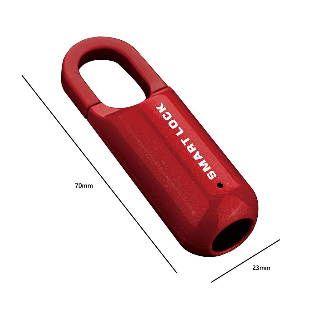 Compact Fingerprint Padlock for Backpacks, Luggage, Dorms, and Cabinets