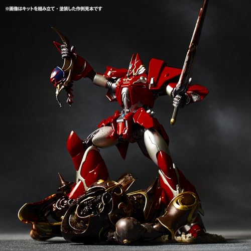 Kaiyodo Artpla ARTPLA SCULPTURE WORKS Iron Giant vs. Evil God Soldier, approximately 195mm tall, non-scale, unpainted plastic model kit