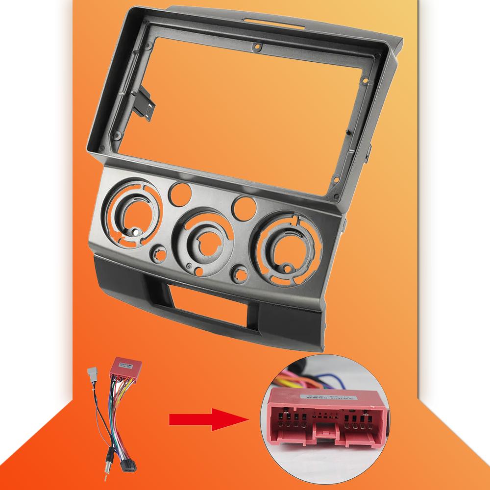 רדיו לרכב אנדרואיד Carplay עבור פורד ריינג'ר 2007-2011 נגן מולטימדיה יחידת ראש סטריאו ניווט GPS BT WIFI 2+32GB