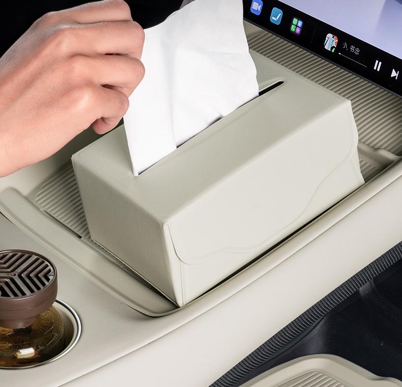 Xiaomi YU7 Magnetic Suction Car Tissue Holder for Screen Back Storage