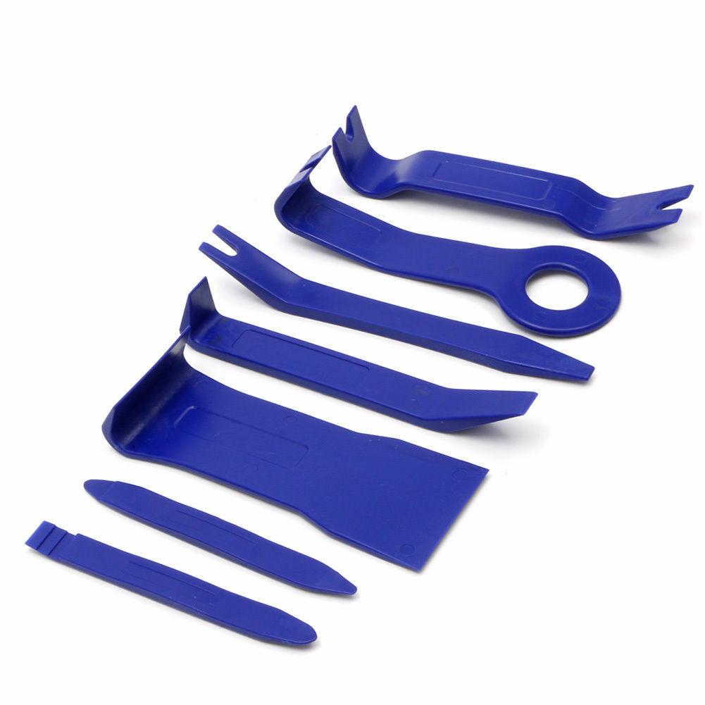 

7PCS Car Audio Stereo GPS Dashboard Door Installation Removal Tool Kit Blue