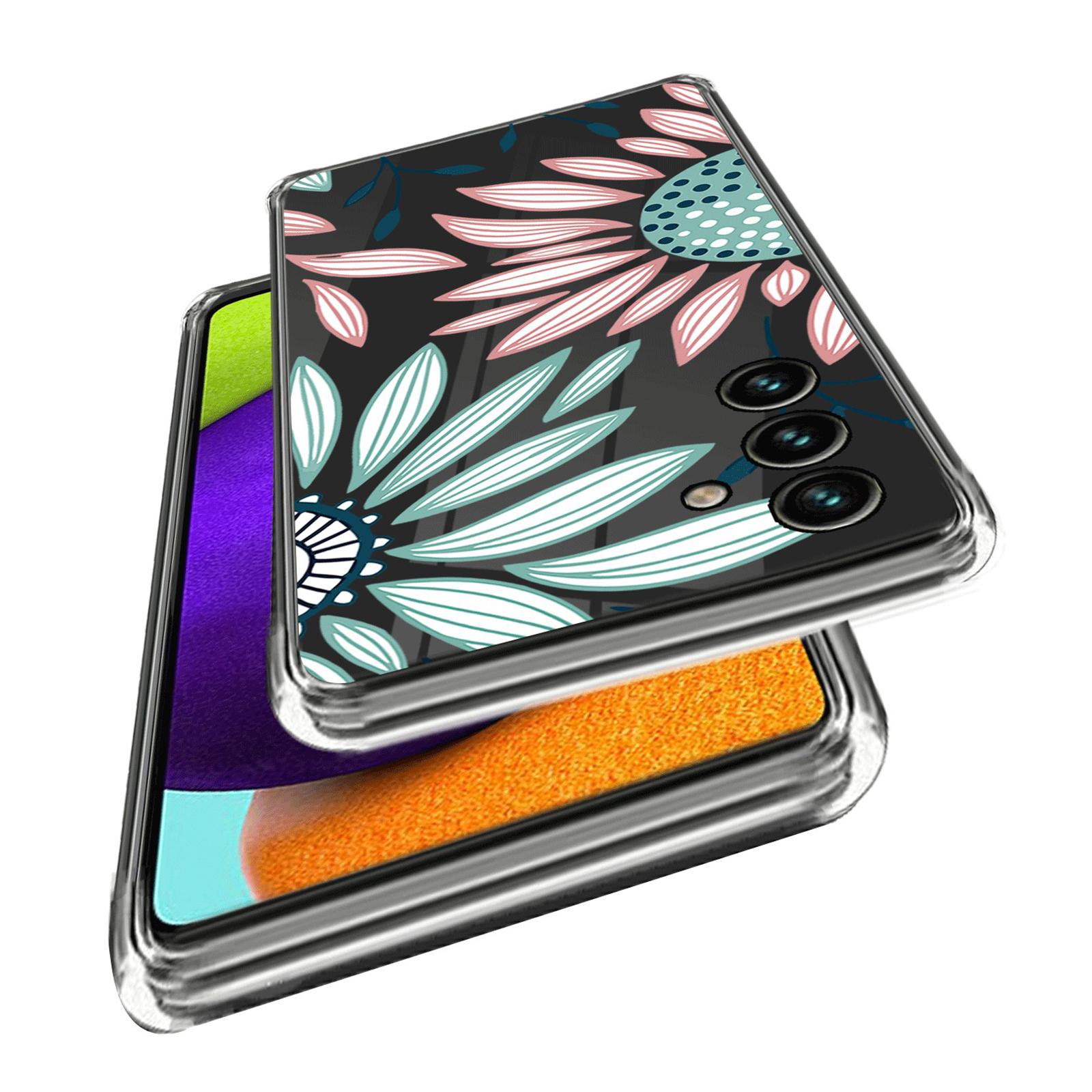 

For Samsung Galaxy A05s 4G Pattern Case Soft TPU Protective Phone Cover Mandala Flower