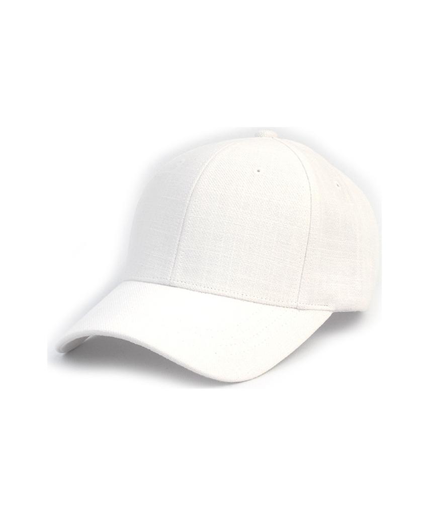 Yunibeosyeolkemiseuteuli Linen Muji White Ballcap Linen Hat