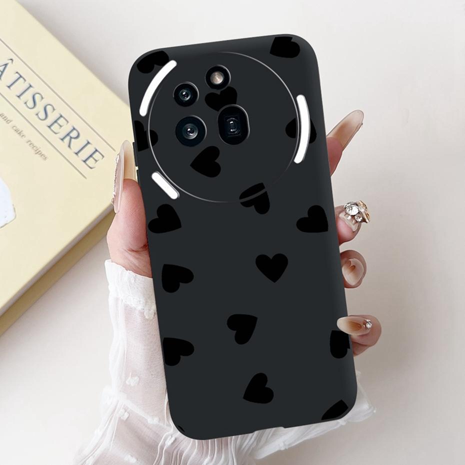 Beautiful Floral Painting Phone Case For Nothing Phone (3a) Pro Black Silicone Soft Cover For Nothing Phone3a 3a Pro Bumpers