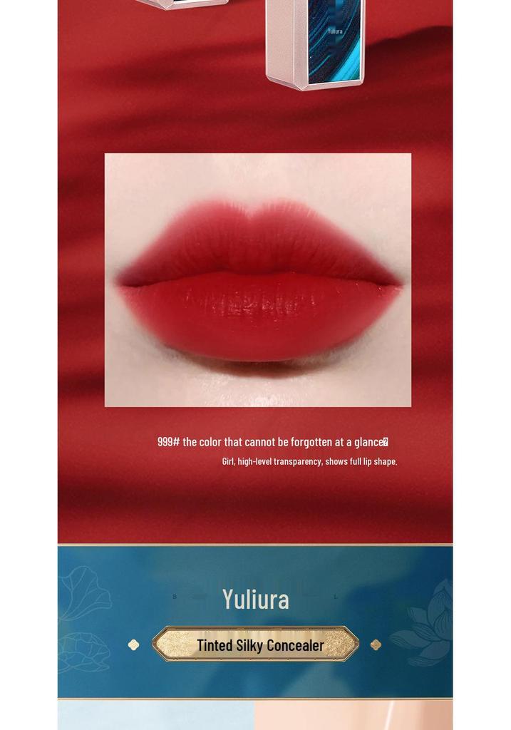 Yuli Yula 8-Piece Makeup Set: Lipstick, Cushion, Setting Powder, Eyeshadow Palette, Mascara, Eyeliner, Concealer