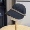 Zhao Lusi's Same Style Baseball Cap for Women, New Autumn and Winter Versatile Wide-brimmed Cap That Covers the Face and Makes the Face Look Smaller