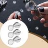 Jeweler Loupe Magnifier Foldable Pocket Handheld Glass Lens Metal Structure Portable and