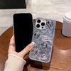 Apple 13pro Water Ripples 14 Three-dimensional Love 12 High End IPhone 15 Mobile Phone Case