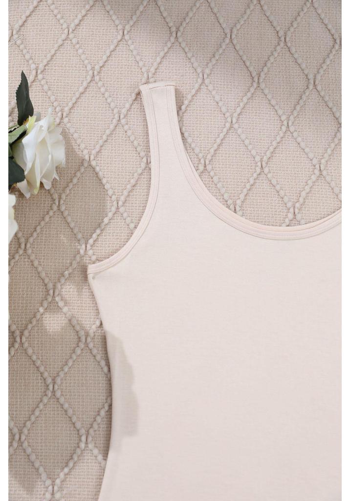European & American Solid Color Spaghetti Strap Slimming Summer Dress