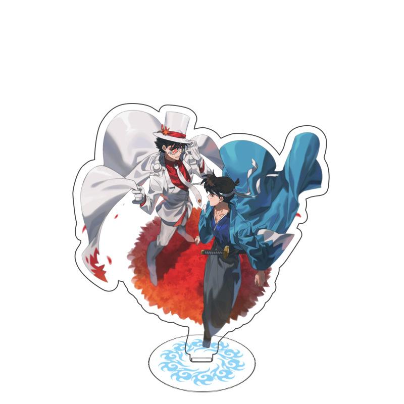 Игра аниме Конан Ли бренд Kidd Shinichi модель акриловая фигурка стенд окрашенный декор — фото 5