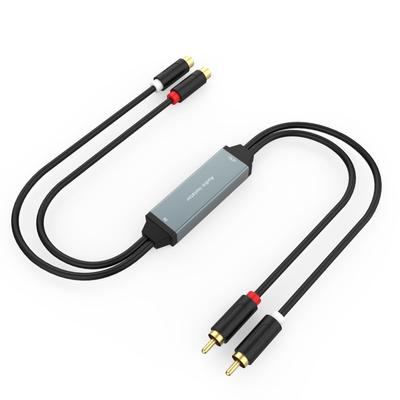 RCA Rauschfilter Erdschleifenisolator Zweikanalig Brummrauschen Unterdrückung RCA Audiofilter